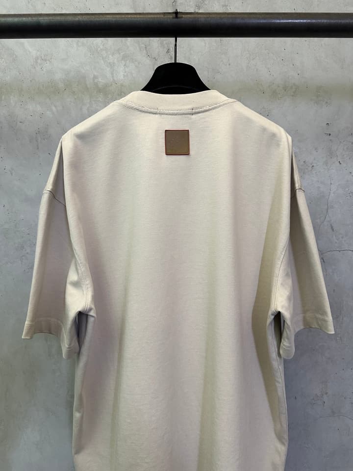 Louis Vuitton New Look Heavyweight T-Shirt – 26SS in Off White