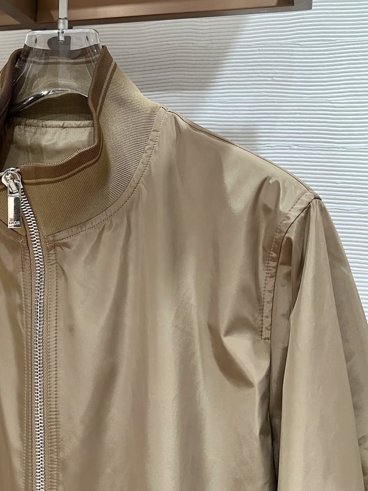 Dior Men's Casual Jacket – 2025FW in Dark Navy