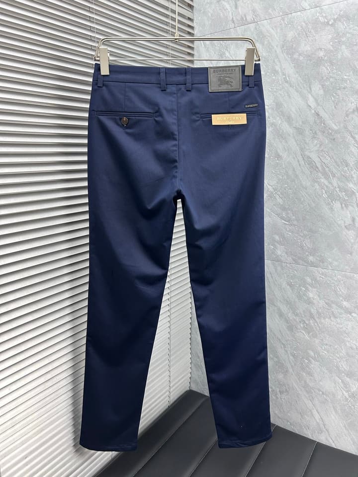 Burberry Tailored Casual Trousers – 2025SS in Camel Brown