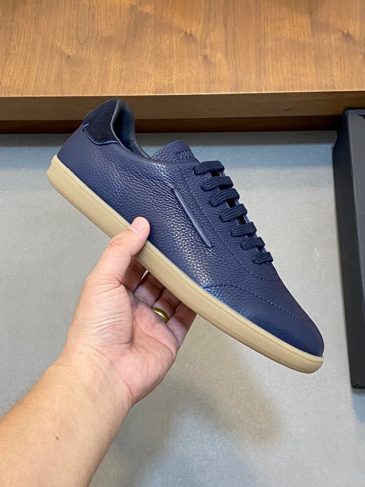 Zegna 232 Suede Sneakers – Spring/Summer Collection