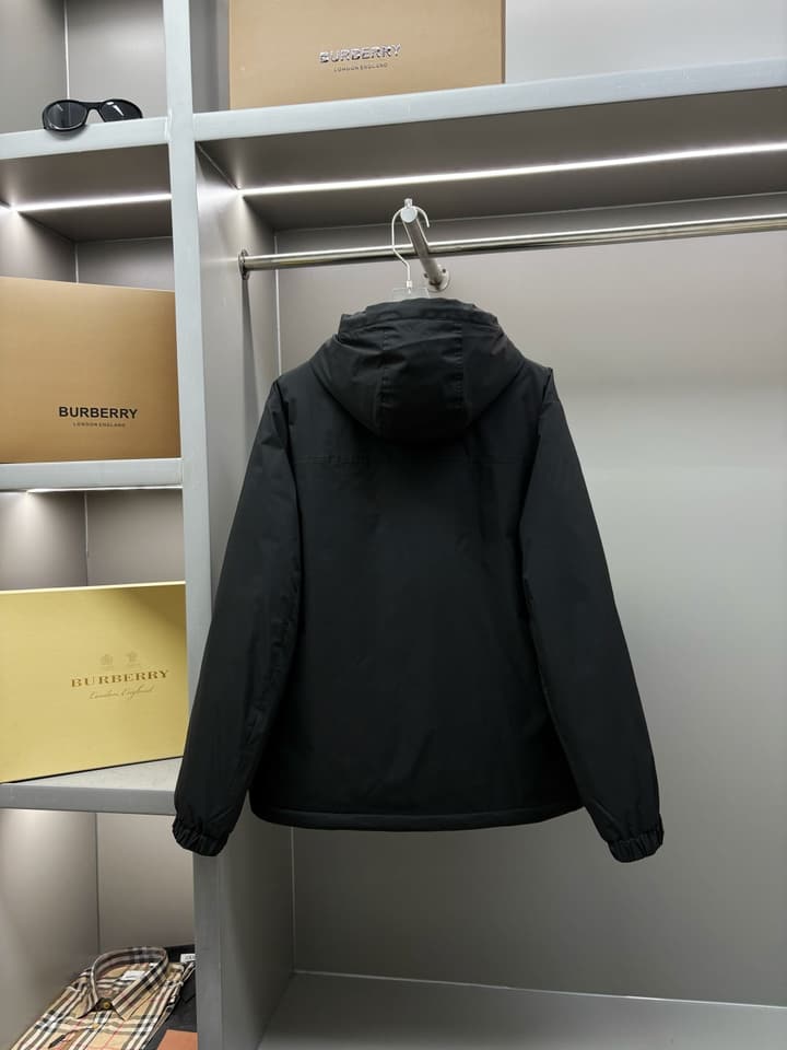 Zegna Letter Print Down Jacket in Apricot Beige