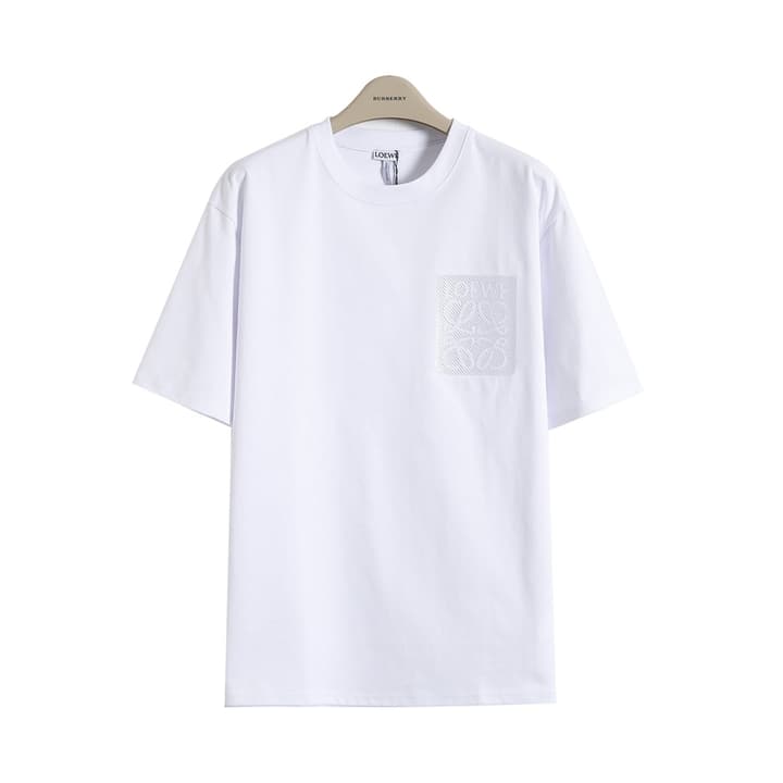 Loewe Embroidered Pocket T-Shirt – 25SS in Black