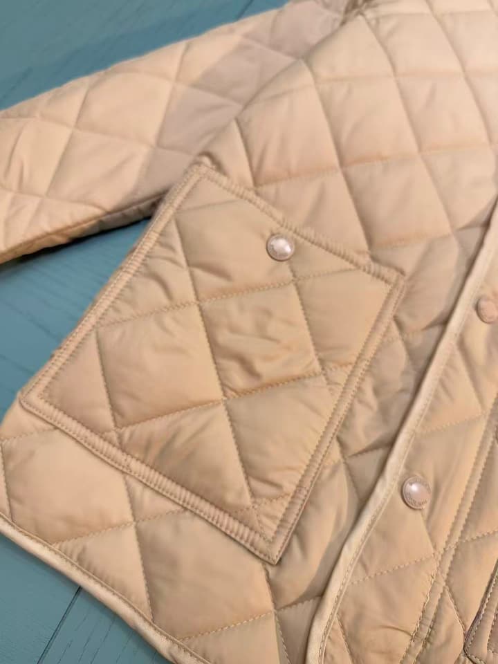 Burberry Mid-Length Puffer Jacket – Kids Collection – 25AW in Dark Charcoal Quilted Jacket