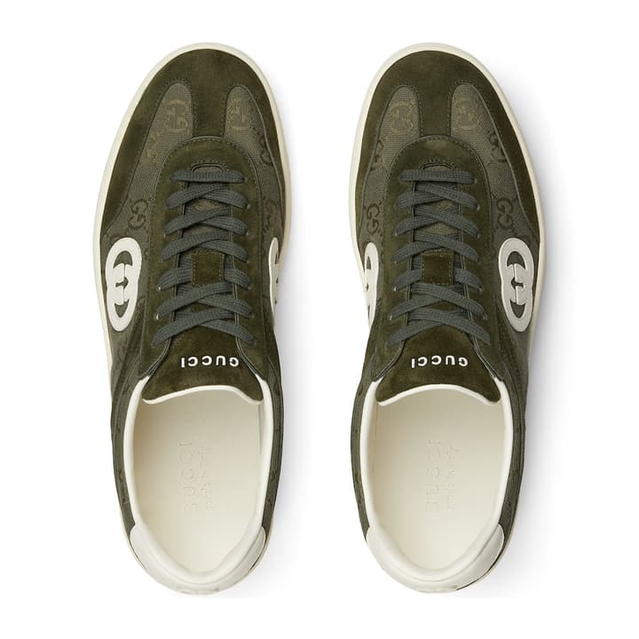Gucci German Training Sneakers – 24SS in Black With White Logo