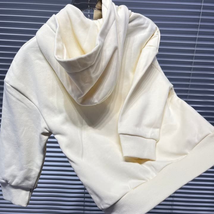 Louis Vuitton Spherical Graphic Hoodie – 25SS in Light Beige With Blue Pattern