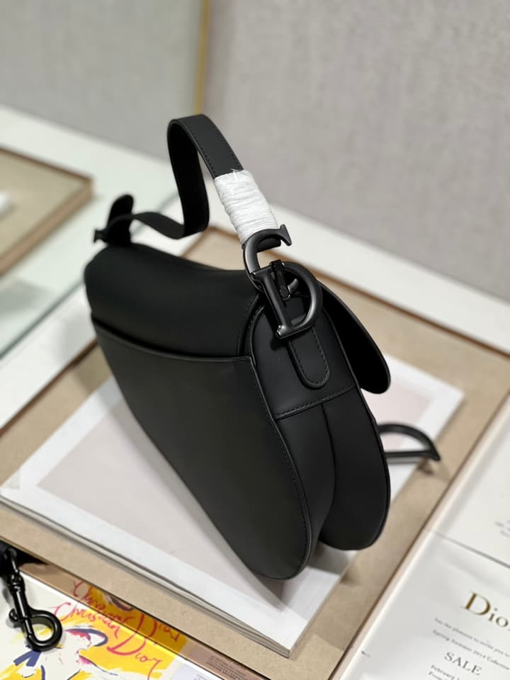 Dior Saddle Bag – Matte Black