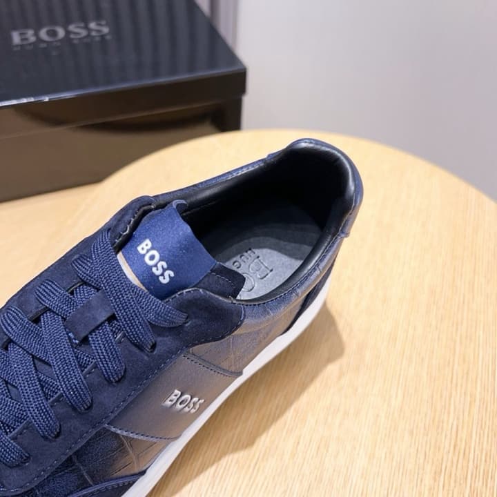 Boss Classic Leather Driving Shoes