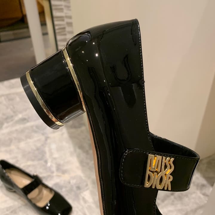 Dior Miss Dior Mary Jane Patent Heels – FW24 in Black Patent Leather Mary Jane