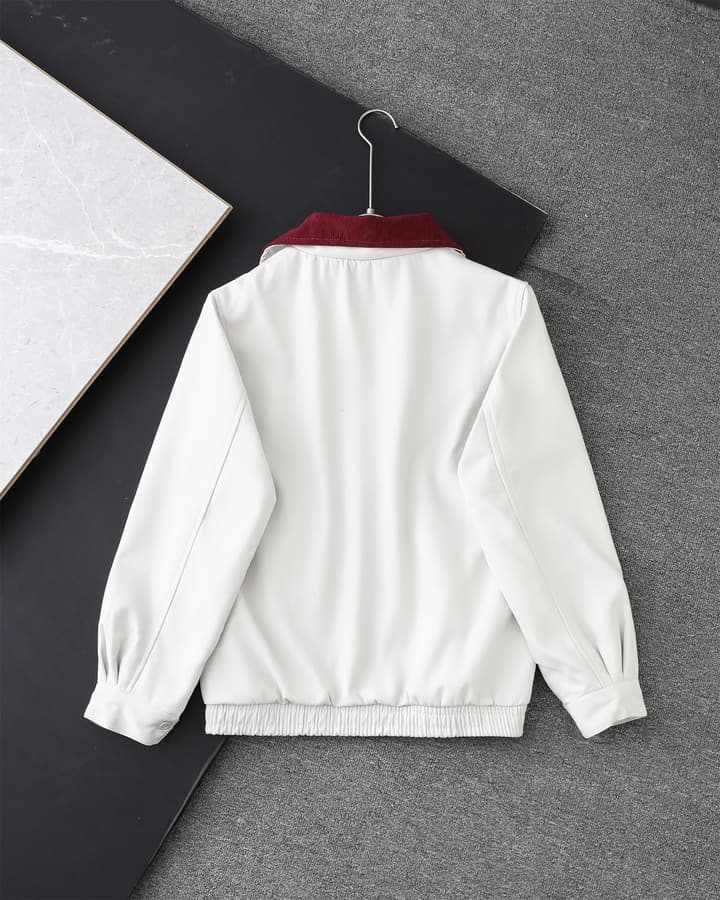 Ralph Lauren Classic Harrington Zip Jacket in Red