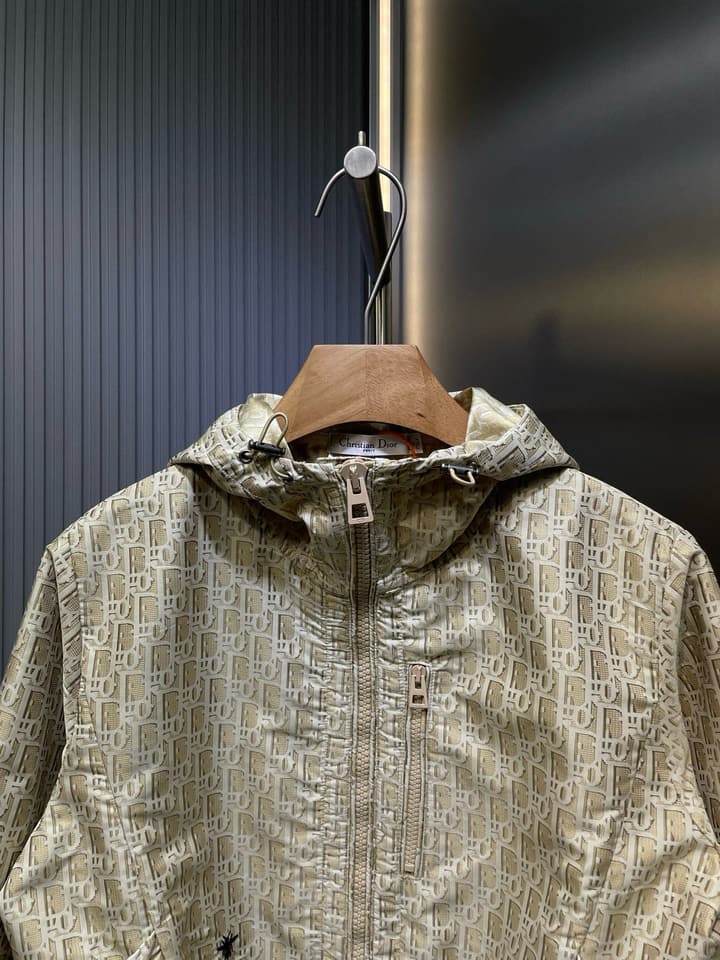 Dior Oblique Jacquard Hooded Jacket – 25SS