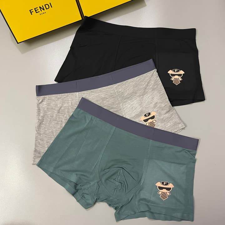 Fendi Seamless Modal Underwear 3-Pack