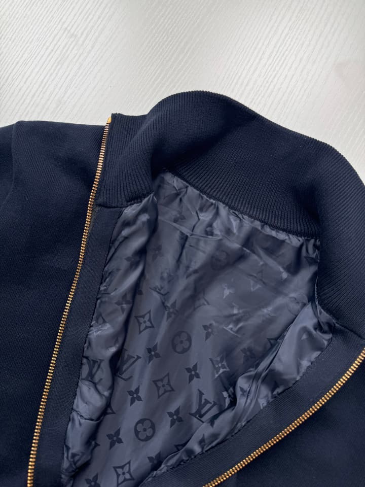 Louis Vuitton Reversible Monogram Nylon Spliced Jacket – SS26