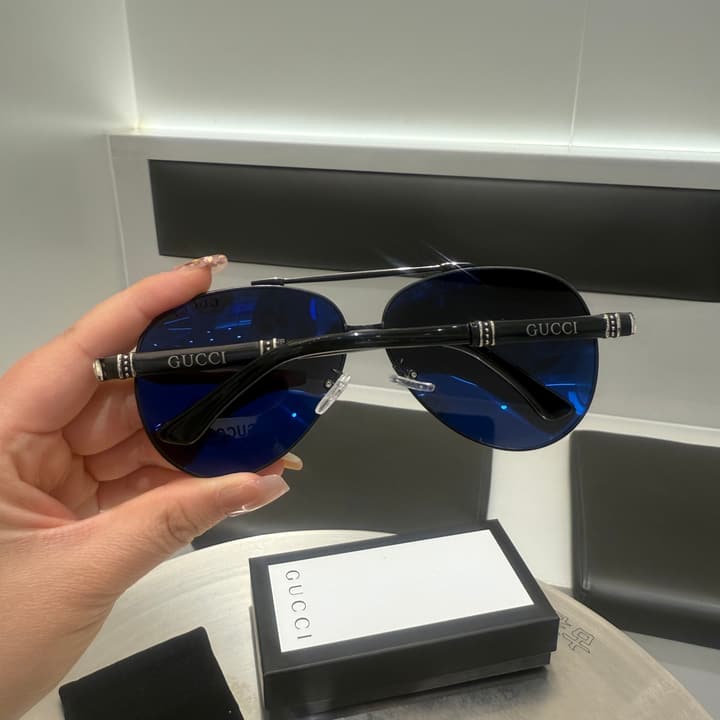 Gucci Aviator Sunglasses – 2025 Collection in Purple