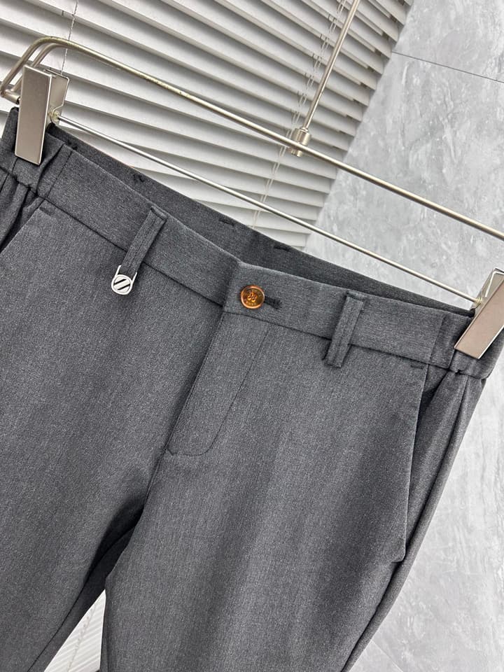 Zegna Custom Casual Trousers – 2025SS in Black