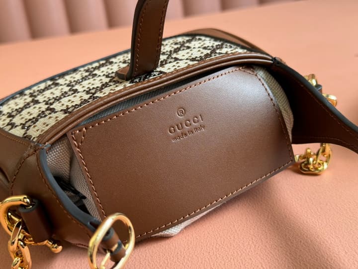 Gucci Jackie 1961 Lizard Rhinestone Tote Bag