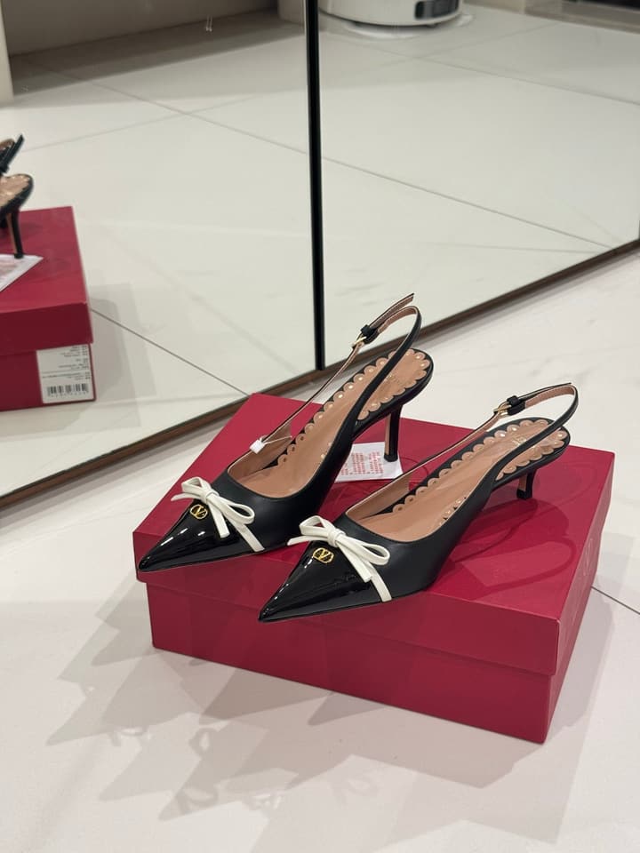 Valentino Bow Detail High Heels