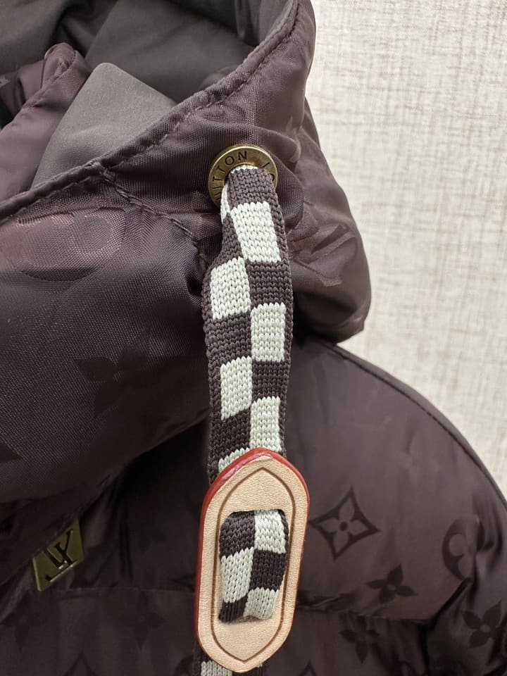 Louis Vuitton Monogram Puffer Jacket in Dark Brown Monogram Puffer