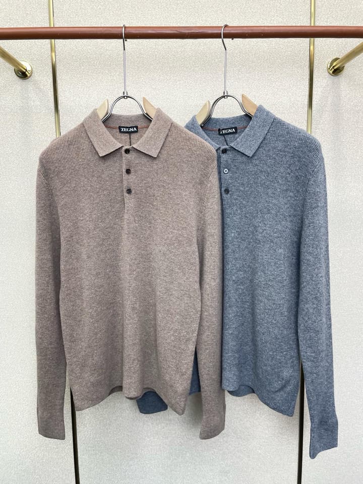 Zegna Men's Casual Knit Sweater