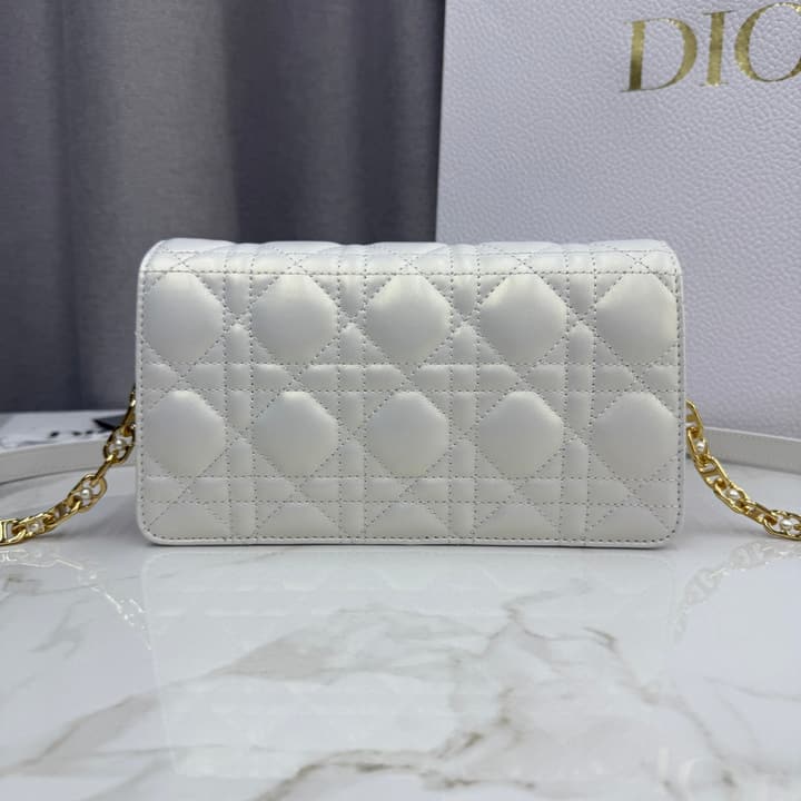 Dior Jolie Mini Chain Bag – 2025FW in Dusty Rose