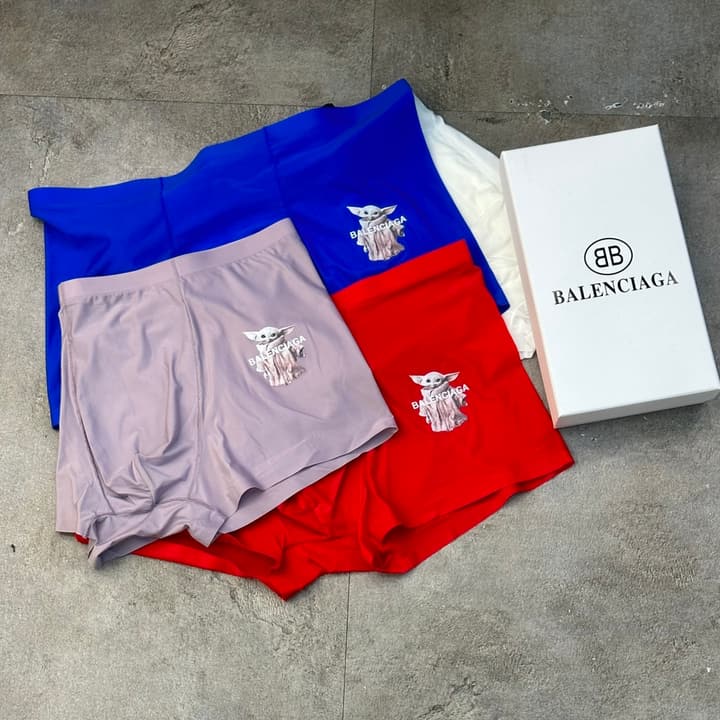 Balenciaga Seamless Ice Silk Men's Underwear