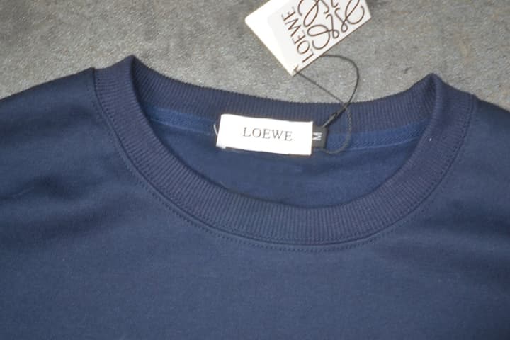 Loewe Classic Round Neck Sweatshirt in Black