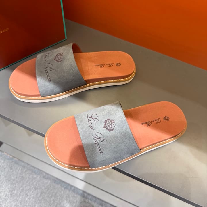 Loro Piana Summer Walk Crisscross Mules