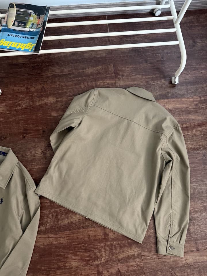 Ralph Lauren Men's Linen Zip Jacket