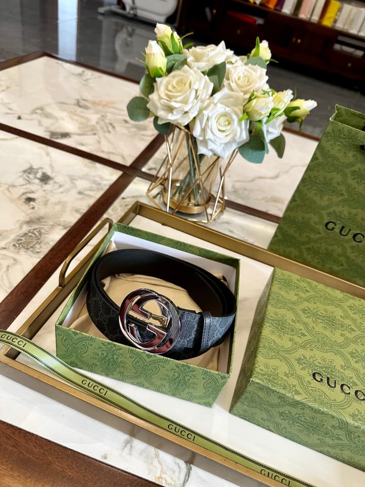 Gucci Classic Casual Leather Belt – 40mm