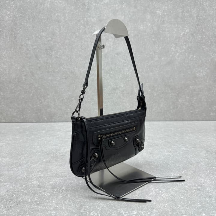 Balenciaga Le City Mini Shoulder Bag in Classic Black