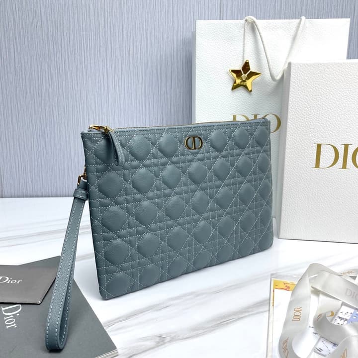 Dior Clutch Bag in Classic Black