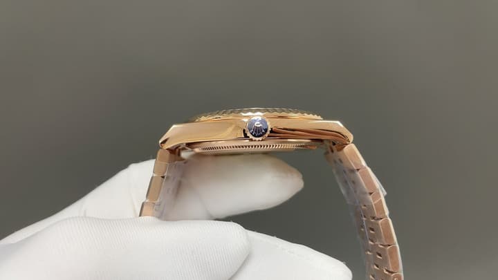 Rolex Land-Dweller Mechanical Watch – 2025 Collection in Gold