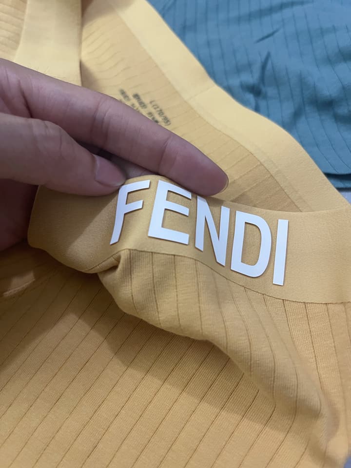 Fendi Men's Seamless Cotton Underwear Set
