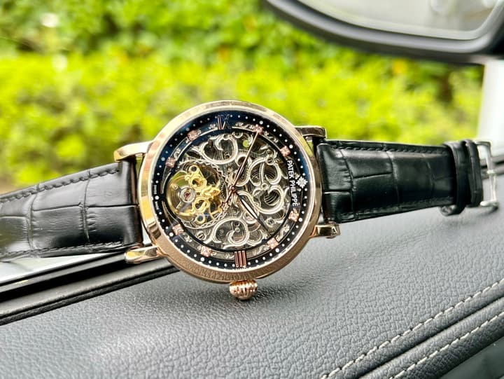 Patek Philippe Men's Skeleton Automatic Watch
