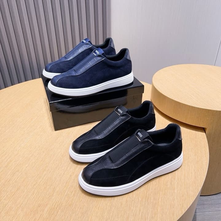 Boss Classic Leather Driving Shoes