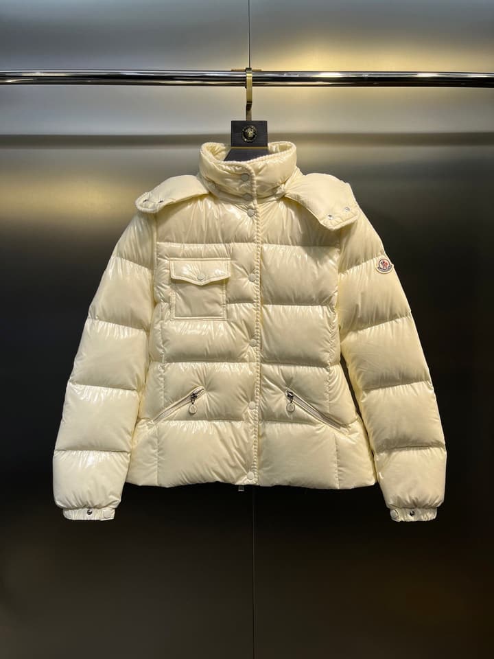 Moncler GLAREIN Hooded Down Jacket – 2025FW in Black