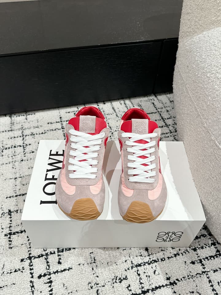 Loewe Ballet Runner 2.0 Sneakers – 2025 Runway Collection in Black