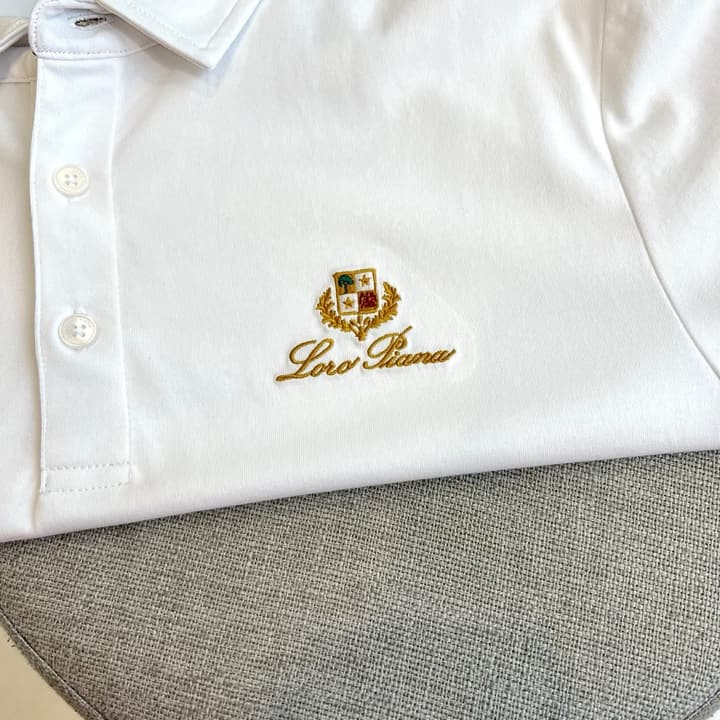 Loro Piana Classic Cotton Polo Shirt – 2026 Spring/Summer Collection in Classic Black