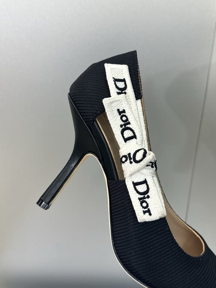 Dior J'Adior Webbing Bow Pumps – 2026 Early Spring Collection