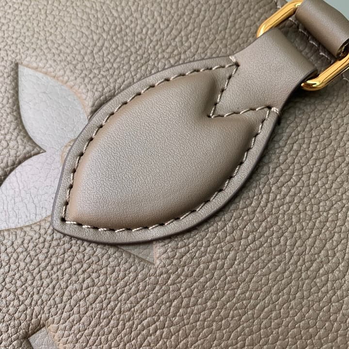 Louis Vuitton Onthego Monogram Tote in Taupe Monogram Empreinte