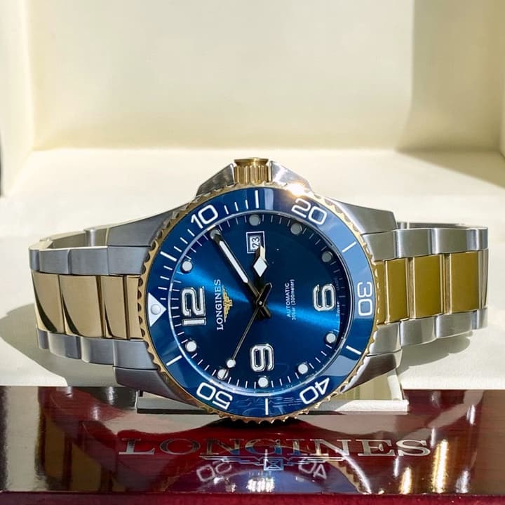 Longines Conquest Automatic Watch 41mm – Eddie Peng Edition in Two-tone Black Dial