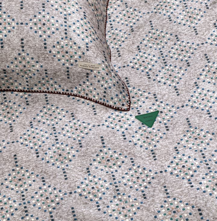 Bottega Veneta Home Collection Lava Woven Bedding Set in Taupe Lava Print