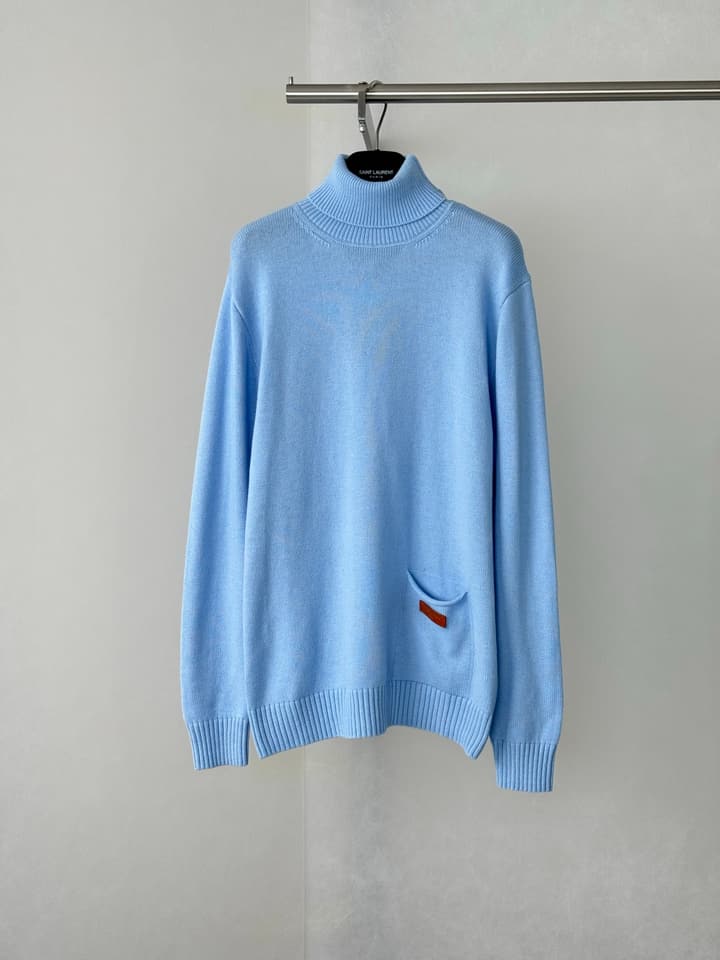 Louis Vuitton Runway Pocket Turtleneck Sweater – 26FW