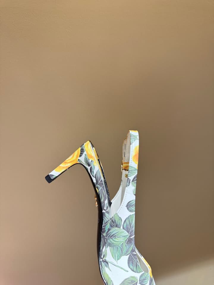 Dolce & Gabbana Retro Leopard Print Bow Pumps in Gunmetal Pattern