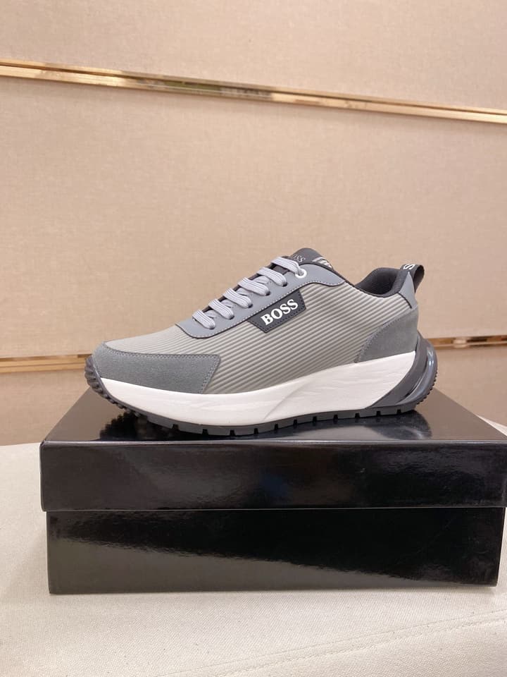 Boss Latest Casual Men's Sneakers in Dark Gray