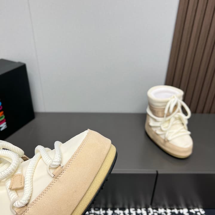 Moon Boot 2024 Autumn/Winter Cute Snow Boots in Cream