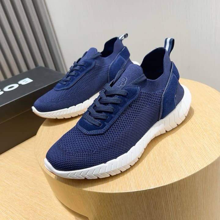 Boss Layered Design Sport Sneakers