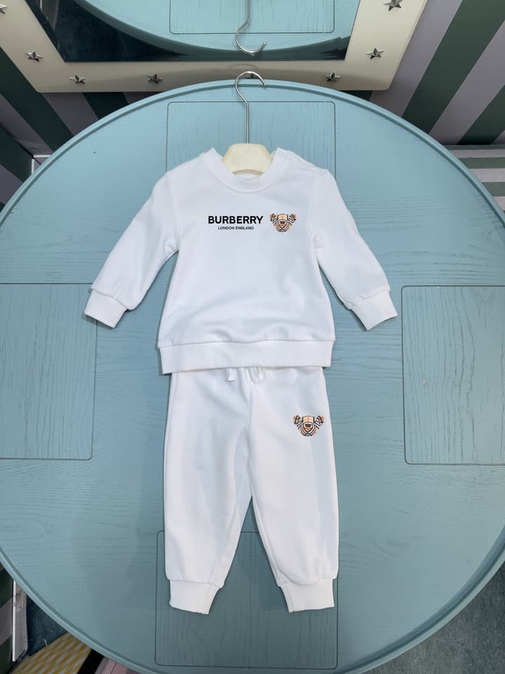 Burberry Infant Two-Piece Set – Kids Collection – 2025SS in Pink Set