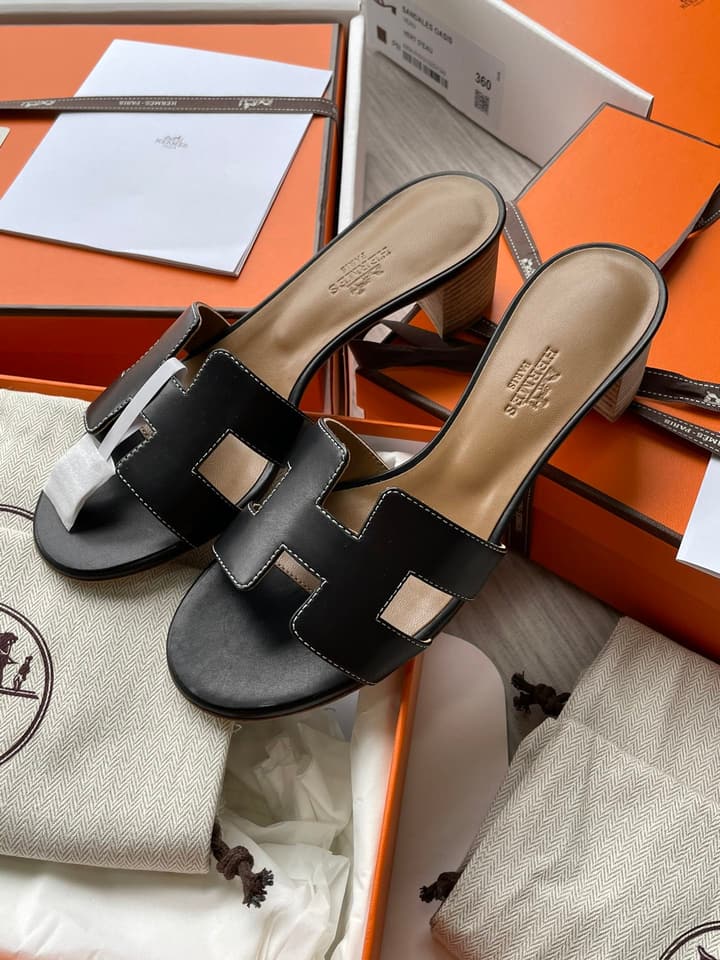 Hermès Classic H Heeled Sandals