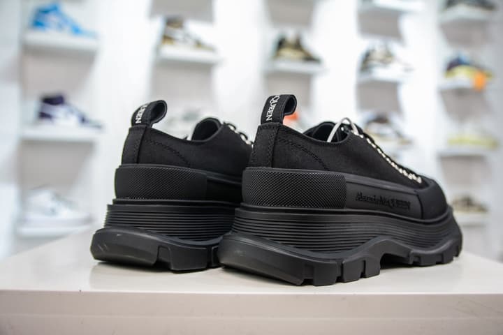Alexander McQueen Platform Canvas Sneakers – 2023 Collection