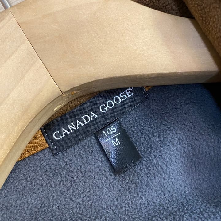 Canada Goose Black Label Fleece Cardigan – Autumn/Winter Collection in Khaki Brown